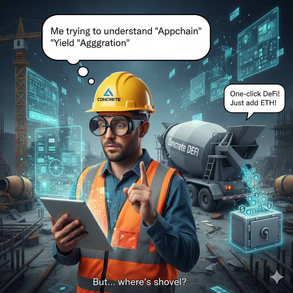 abdulbadinu's tweet image. ..@ConcreteXYZ is a dedicated DeFi appchain that automates yield, credit, and risk management, offering a simple, one-click, and secure way to participate in DeFi without the usual complexity.
#concrete