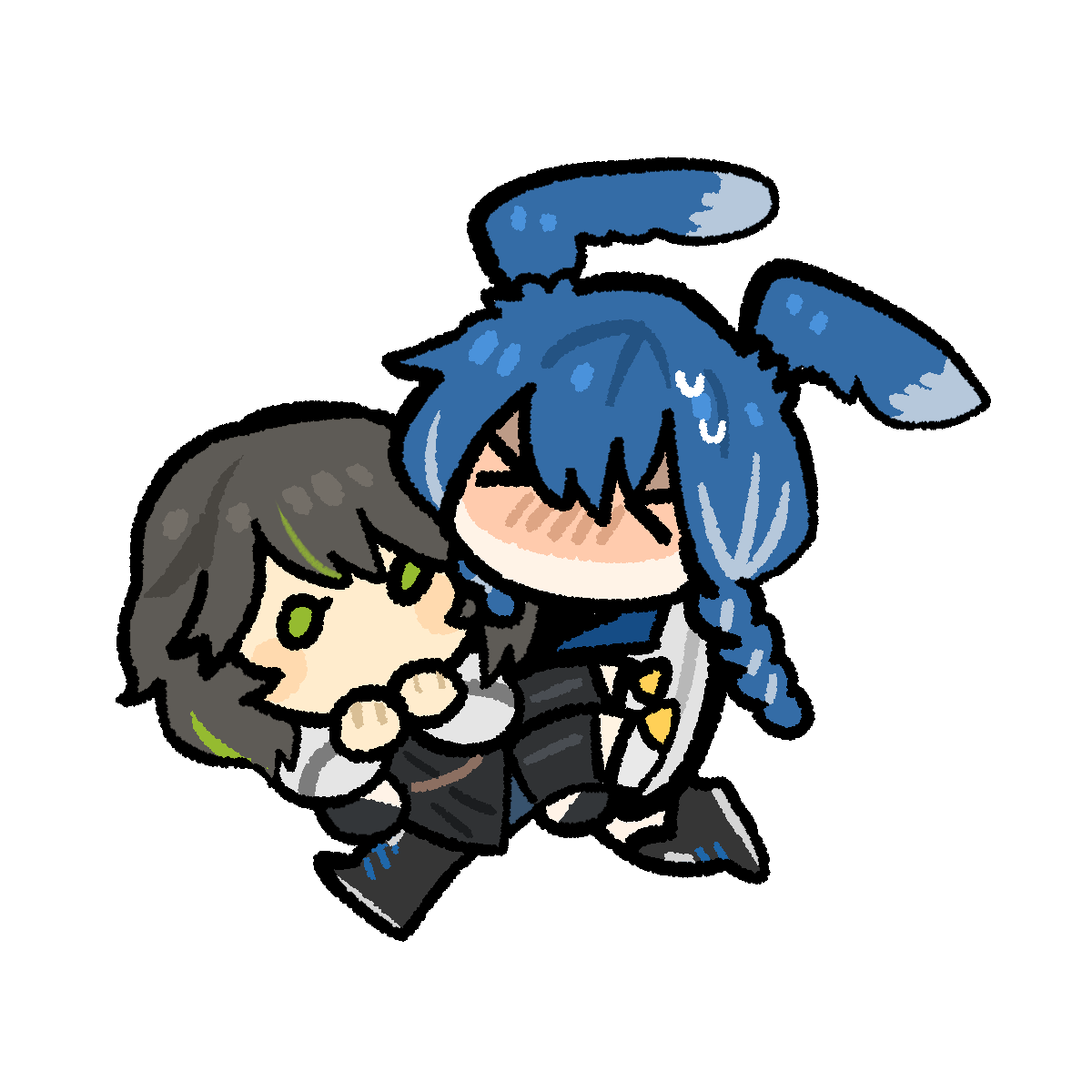 SoBa_FF14's tweet image. 쓰비님(@ FF14bee)께
카이스펜sd 커미션 신청했는데
너무 빨리 왔어
PT받다가 놀랐어
힘이 낫써