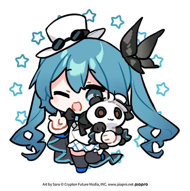 初音ミク 「#初音ミク 仕事絵」|Saruのイラスト