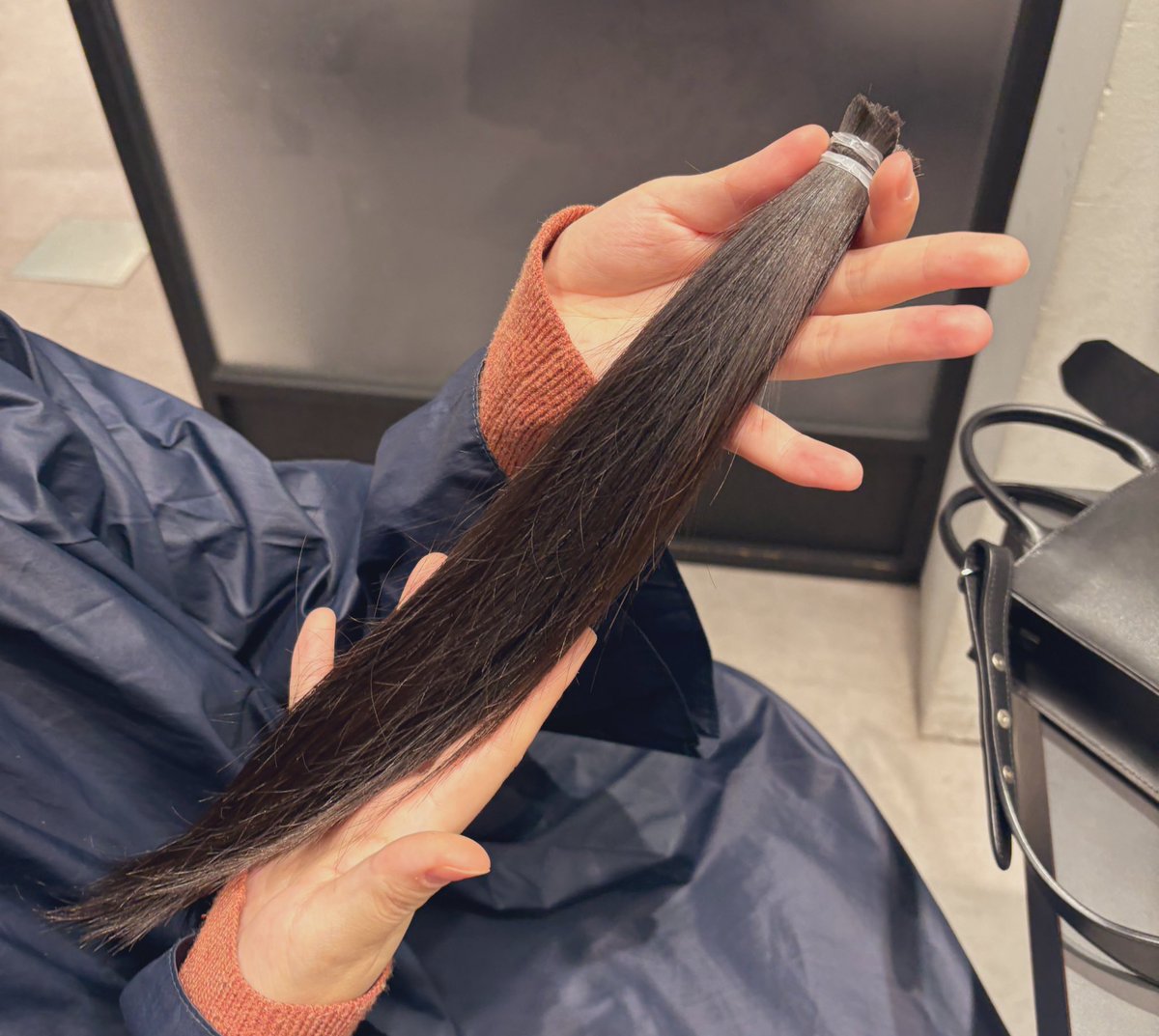 あと昨日髪を大断髪した。ヘアドネーション用に31cm、無事採取。　切ったあと持たせてくれたんだけど自分から生成された物体を切り離してこの質量で手に持つことってあまり無いので変な感じだ……