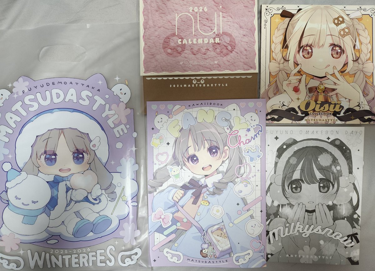 コミケ戦利品② MATSUDA98(@_matsuda98_)先生のサークル、MATSUDASTYLE