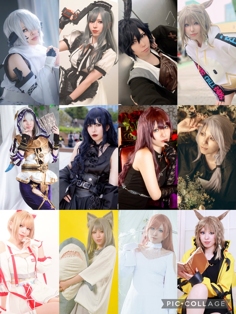 コスプレ総決算✌️今年もたくさん遊んでもらえてハッピーでした！衣装は3着くらい作ったかな？
来年も自分のペースでゆるりと活動していきます〜🙌
 #コスプレ総決算2025