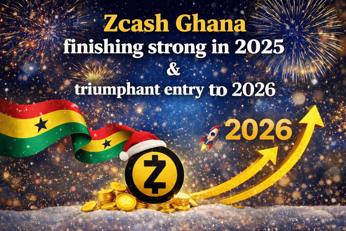 ✨ Thank You, Zcash — What a Year!
As 2025 comes to a close, we celebrate a year of resilience, growth, and progress for Zcash. From community expansion to renewed momentum around privacy and shielded adoption, Zcash finished 2025 strong 💪🛡️
Now we look ahead with confidence.