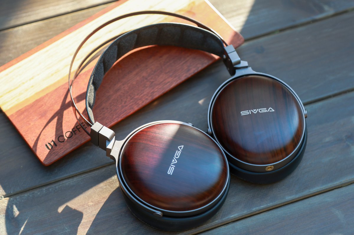 SIVGA Peng ヘッドホン SIVGA PENG (鵬) ヘッドホン 木製ハウジング 密閉型 50mm ダイナミック
