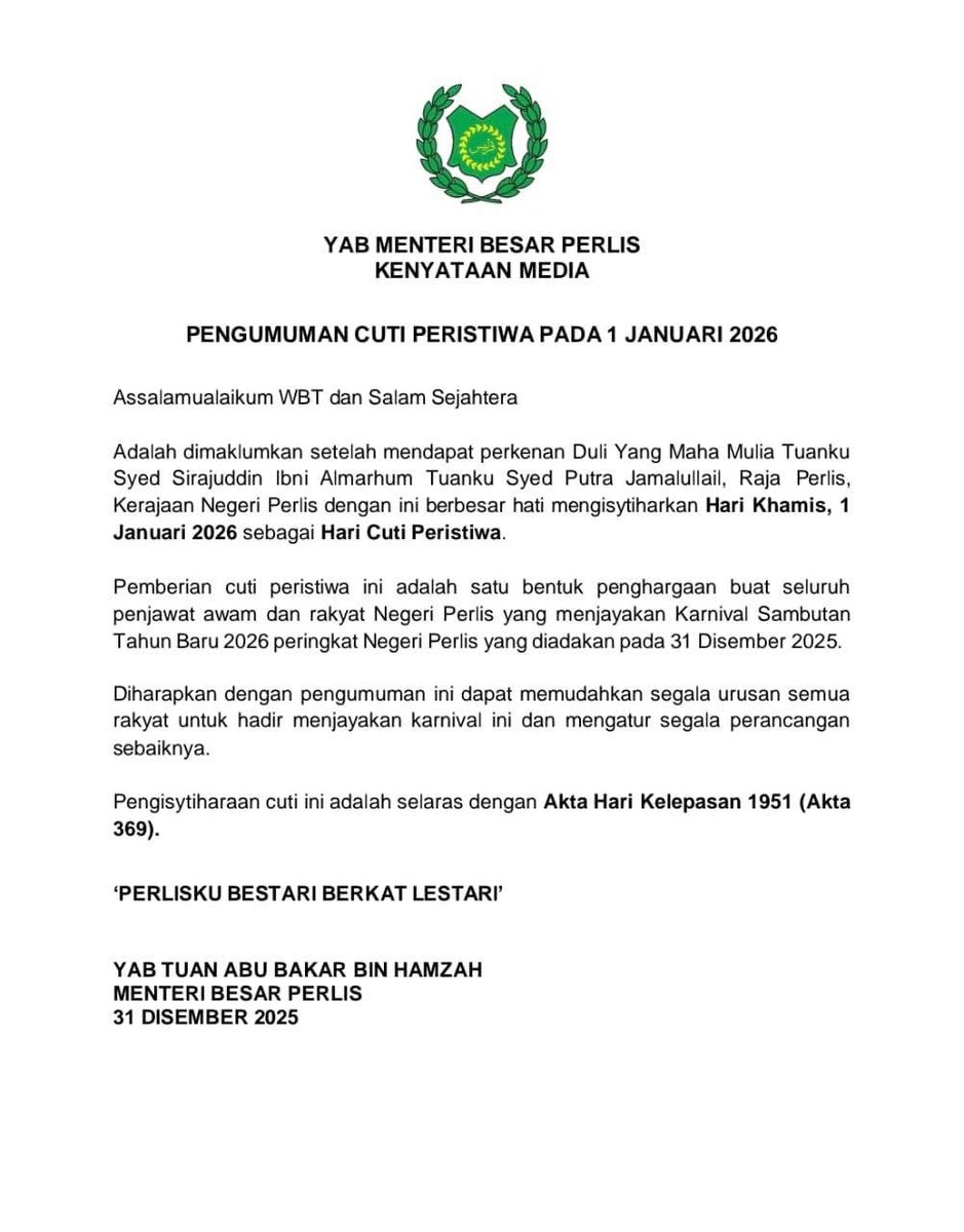 PerlisAktif tweet media