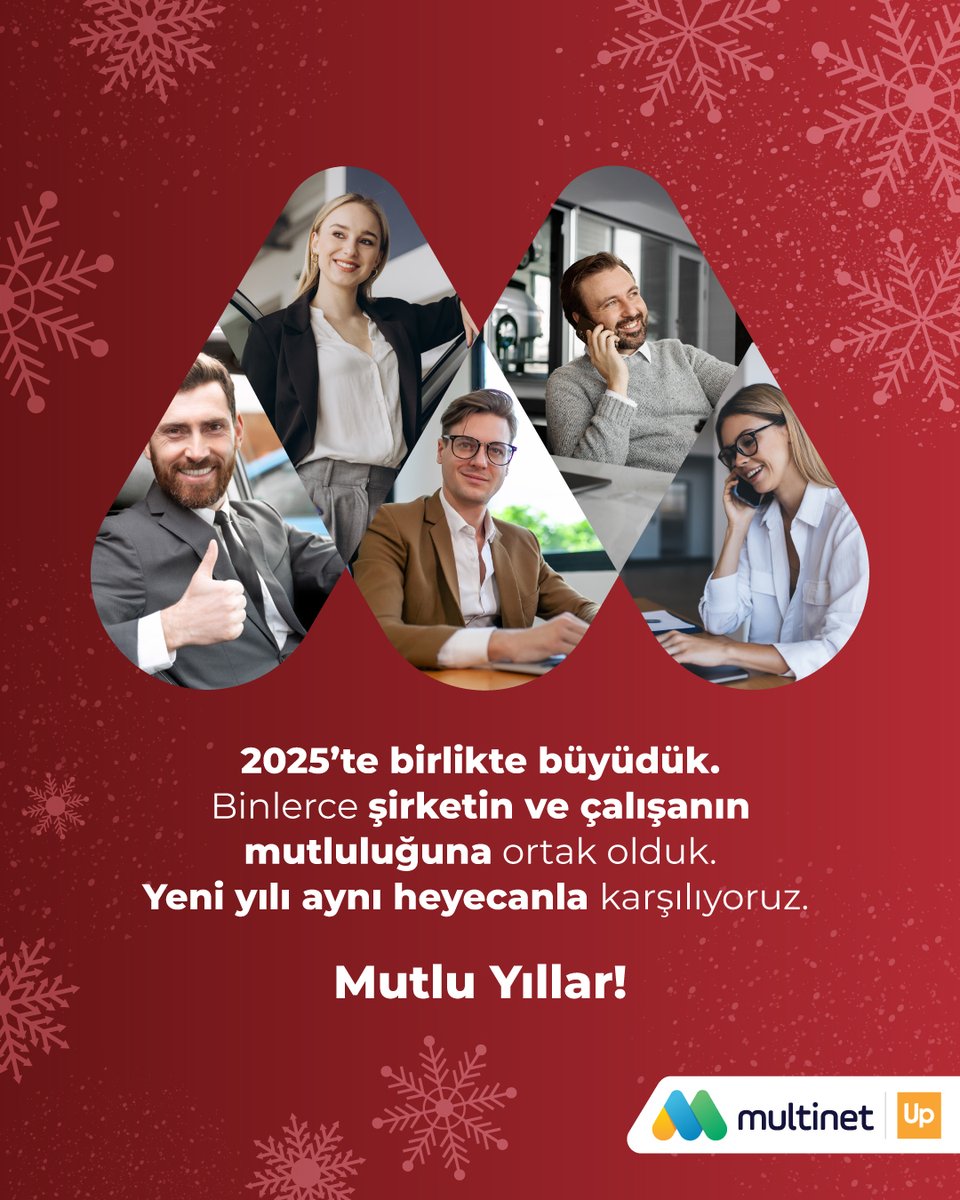 multinetcomtr's tweet image. Yeni yılda da birlikte büyümeye, yüzlerde daha fazla tebessüm olmaya devam edeceğiz. ✨

Mutlu, sağlıklı ve umut dolu bir yıl dileriz. 🎉

#MultinetUp