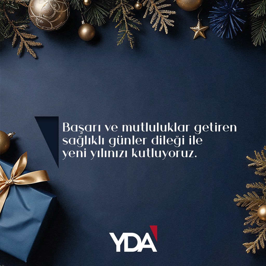 2026 yılının ülkemize ve tüm dünyaya güzellikler getirmesi dileğiyle, yeni yılımız kutlu olsun.✨