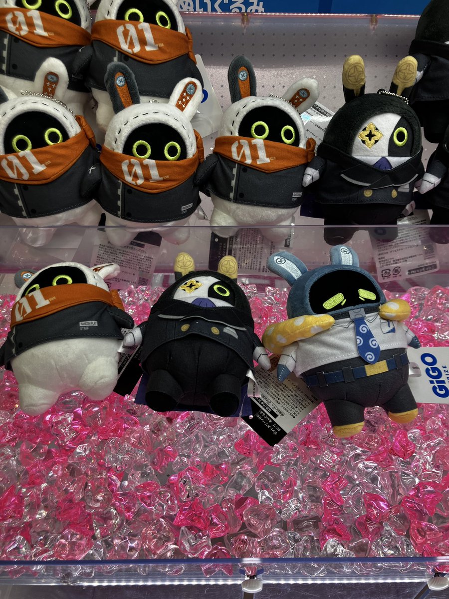 GiGO限定 GIGO限定 ゼンレスゾーンゼロ ボンプ ぬいぐるみ 3種