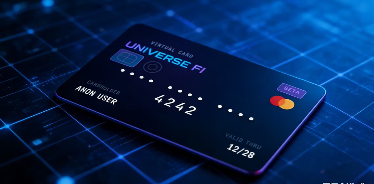 universeFi_'s tweet photo. Traditional crypto cards were never designed for privacy or your safety. 

Fund a BNB Mastercard with up to $10,000, no KYC required, and spend in 180+ countries.

Just put the UniverseFI on. https://t.co/wbeZPheP8q