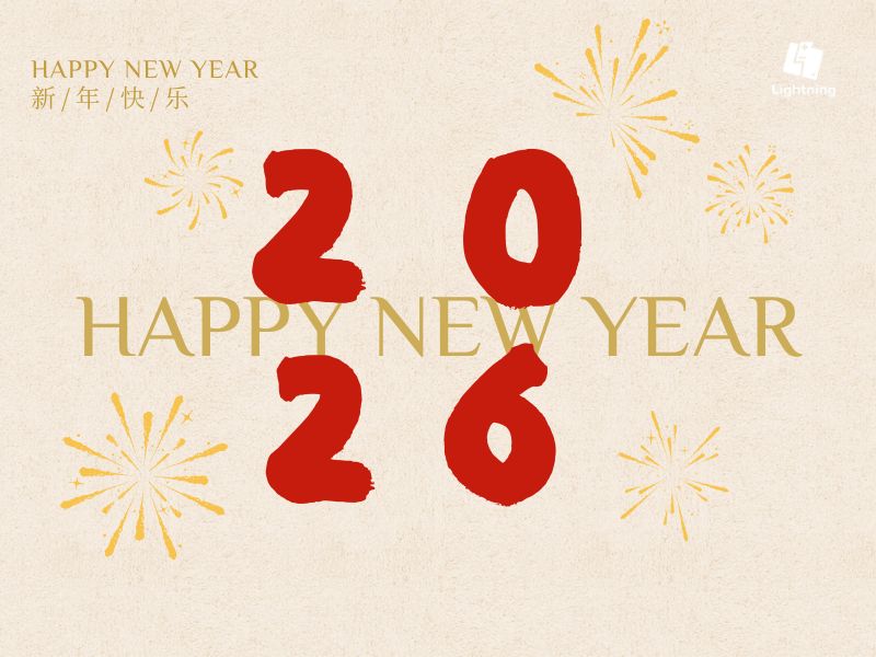 LightningCNDG's tweet photo. 2025: A year of bright connections. Thank you!

2026: We're amped to bring more light and power to your homes and journeys. Stay charged!

#LightningEnergy #LiFePO4 #PowerStorage #NewYear #LightTheWay #2026Ready #FastPower #Thankful https://t.co/tM5jC0rOeT