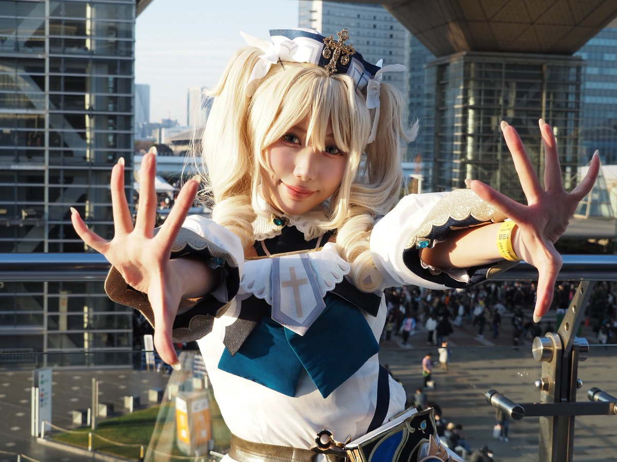 1年半ぶりのコミケ、原神のバーバラで参加しました！ 今回も最高に