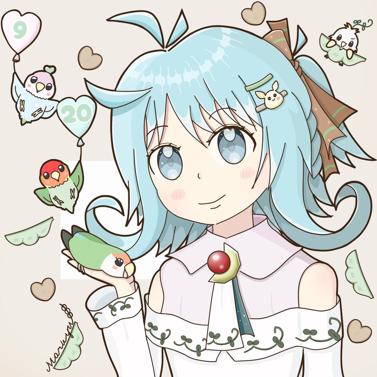 2025年は悩むことなく4枚のみでした😅
まったりイラストを続けてゆきます🥰 #2025年自分が選ぶ今年の4枚