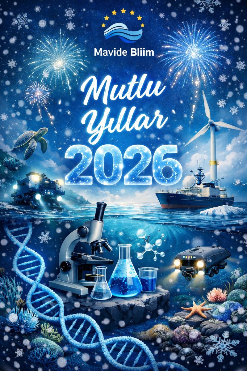 Bilimle, denizle ve umutla dolu bir yıl bizi bekliyor 💙🌊
Yeni yılınız kutlu olsun!

<a href="/Akdenizun/">Akdeniz Üniversitesi</a> <a href="/Galatasaray_Uni/">Galatasaray Uni.</a> <a href="/UfukAvrupa_TR/">TÜBİTAK Ufuk Avrupa Programı</a> <a href="/BogaziciSualt/">boğaziçi sualtı</a> 
#MavideBilim #ScienceInBlue #DenizBilimi #SualtıDünyası #GençlerleBilim #MarineScience #HorizonMSCA #abprojesi #euproject #Tübitak