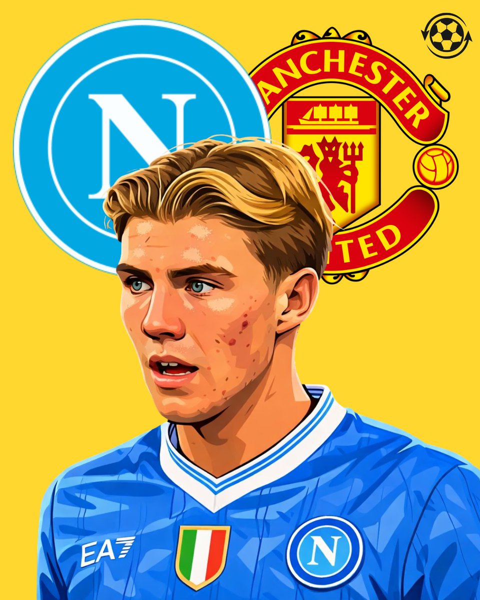 DeadlineDayLive's tweet image. 🚨 Napoli have confirmed that they will trigger the obligation to buy clause for Rasmus Højlund next summer.

It will be €44M plus €6M in add-ons.

This is good news for Manchester United in terms of getting fresh money to invest next summer.

(Source: @FabrizioRomano)