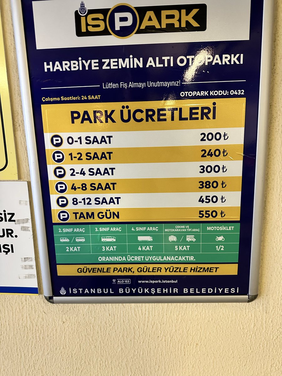 CYesilsefa's tweet photo. @ispark Şişli divan otelin altındaki katlı otoparkın saatlik ücretlerine %80 zam yapmışsınız 8-12 saat arası parklanma 250 tl den 450 tl ye çıkarmışsınız oysaki kamuoyuna verdiğiniz bilgide bu tutar 370 tl’di resmen narkozsuz ameliyat yapıyorsunuz bu adil bir zam oranı değil 😡😡😡😡 https://t.co/7pqFkwFTUX