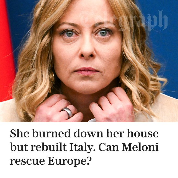 ik denk van wel. Stuur von der Leyen en Kallas weg en maak van de #EU weer de E.E.G.... Goed idee? #Meloni