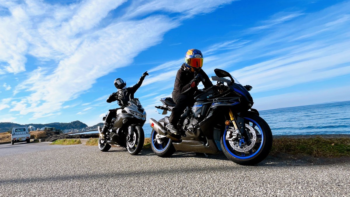 25年走り納め千葉ツー終了 おそらく去年同様ムゥ(@HN653859 )の方で