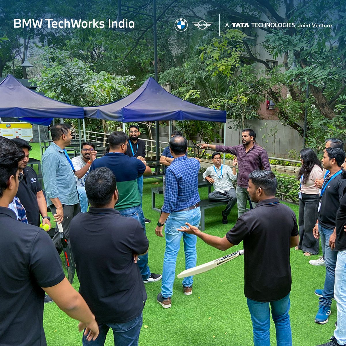 BMWTechWorksInd's tweet photo. A day filled with laughter, games, and endless entertainment!
The CBS team stepped away from their desks to unwind, connect, and recharge together.
Moments like these bring fresh energy, stronger bonds, and the joy that fuels everything we do at #BMWTechWorksIndia

#TeamOuting https://t.co/Qnu9JHMujL
