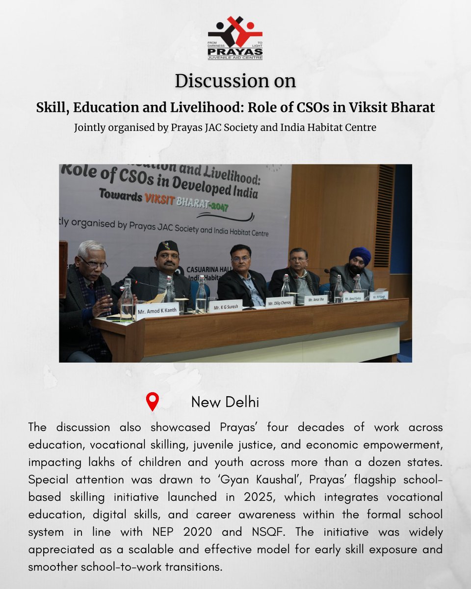 Prayas Juvenile Aid Centre (JAC) Society_Official tweet media