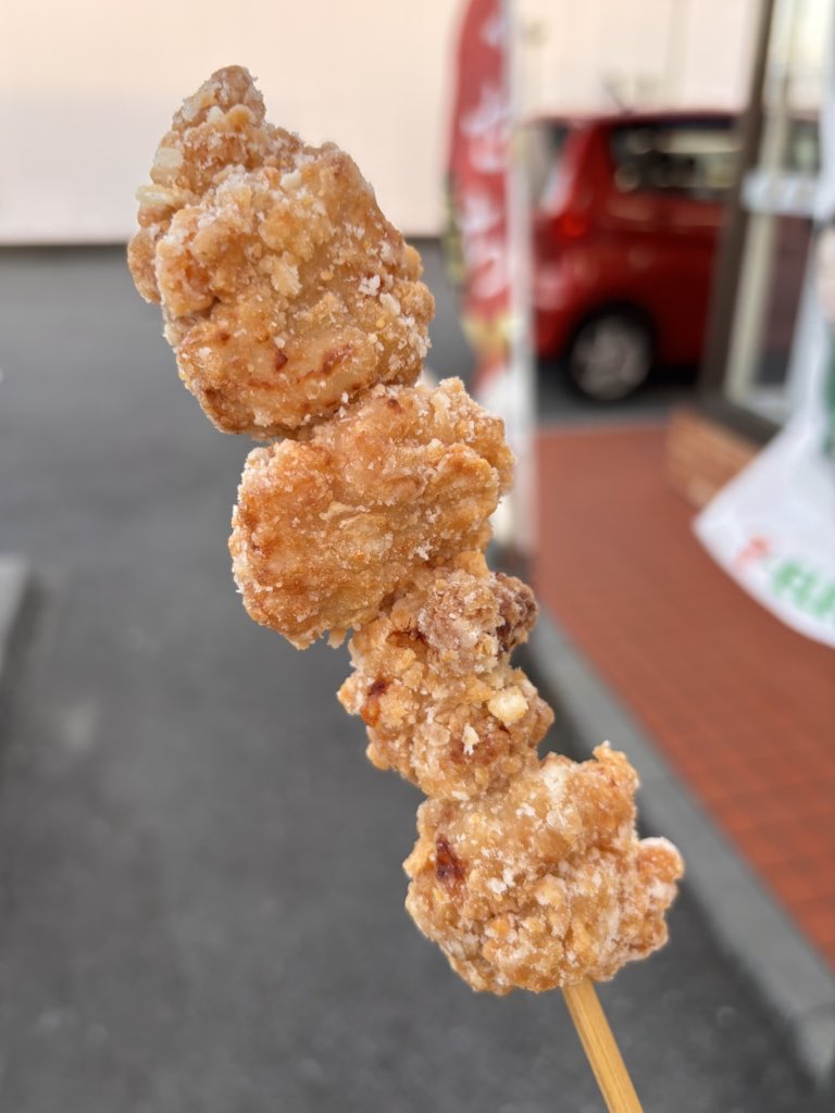 からあげ棒納め💋