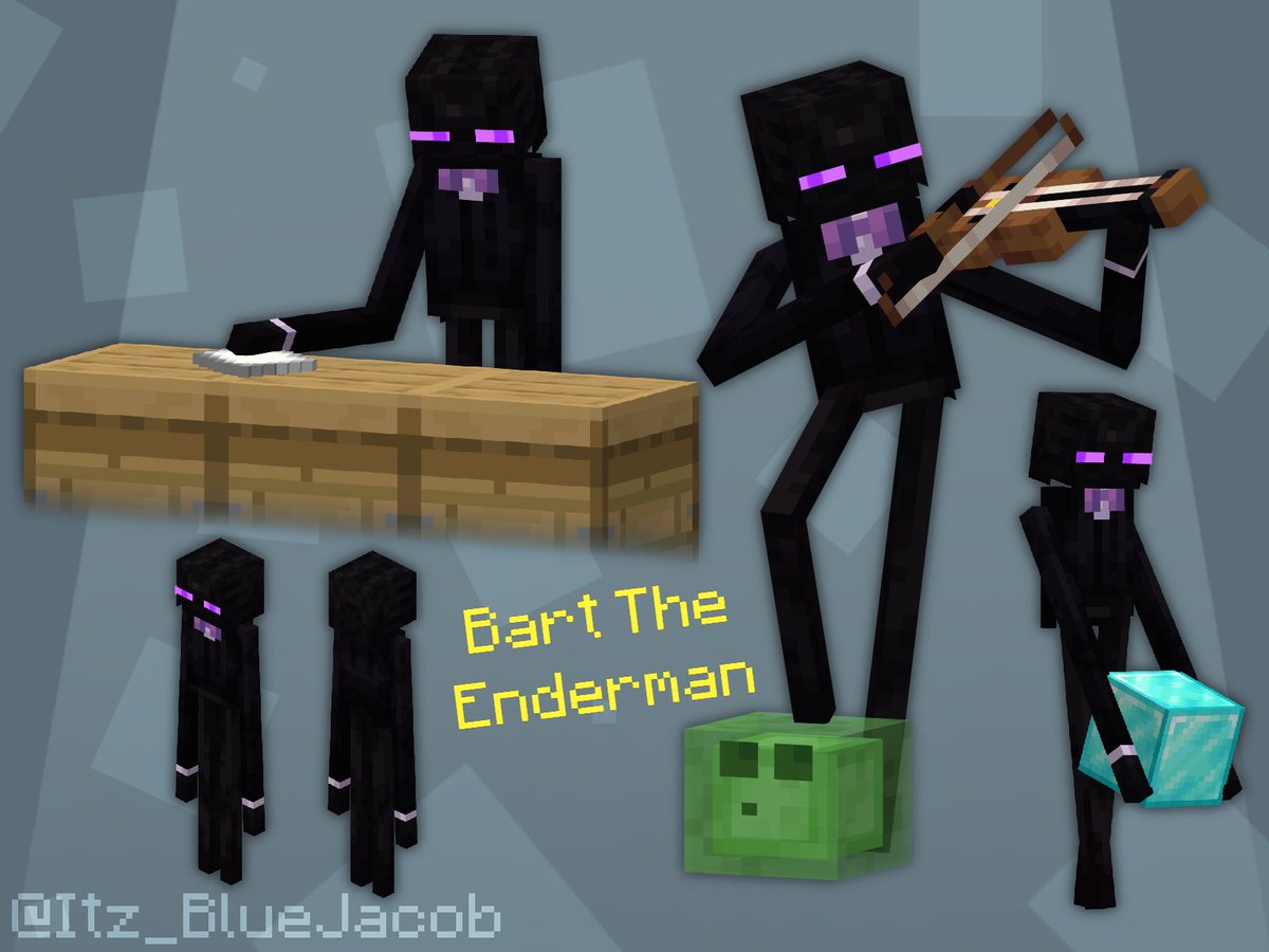 Itz_BlueJacob's tweet image. [🟩] Who here remembers Slamacow?

#Minecraft #Blockbench #LowPoly #Pixelart #Slamacow