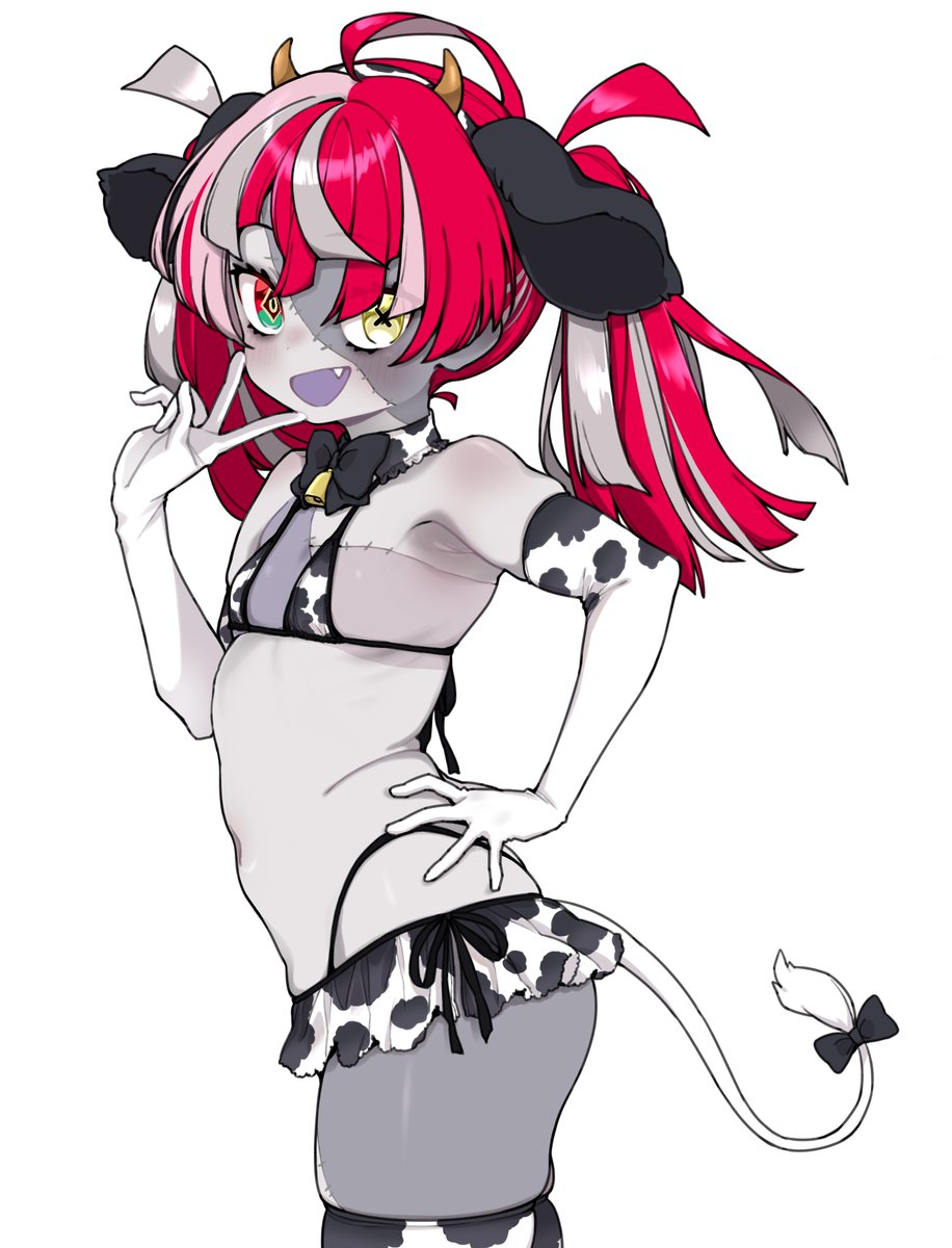 おまるんがサムネで使い倒してくれたREPO絵
やっと公開タイミングを得たちょこめいとの設定画
ロボ子さんとこのメンシ絵文字で使えるようになったまぶちちゃん
オリーちゃん本人にも大ウケだった牛柄ビキニオリーちゃん
かなぁ…?
#2025年自分が選ぶ今年の4枚 