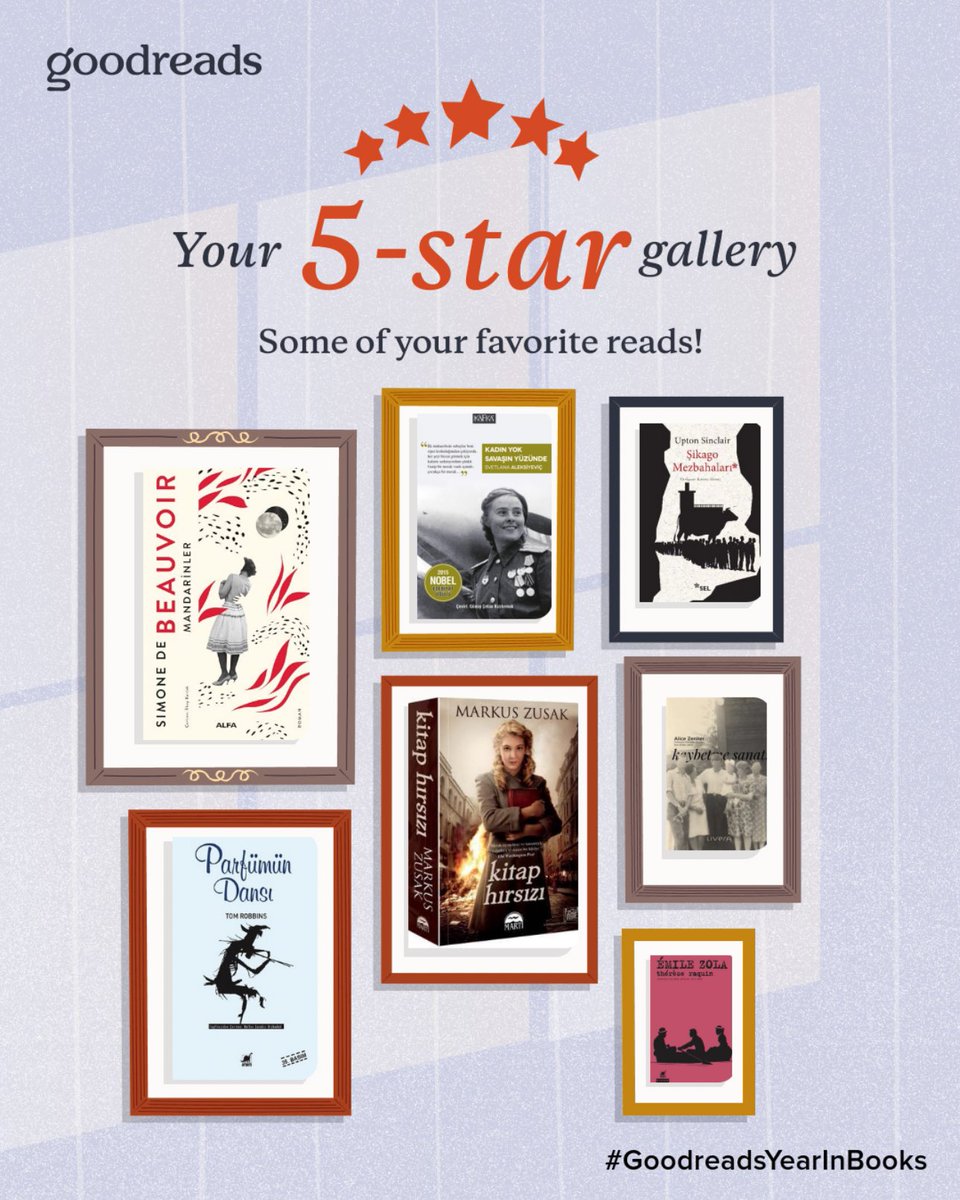 defneucar's tweet photo. Yıl sonu raporudur. Check out #GoodreadsYearinBooks @goodreads to discover the 74 books I read in 2025! https://t.co/MbISVdYr2d https://t.co/LwFR5AjIkN