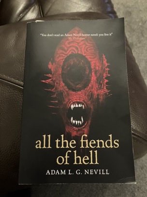 MattPayne1973's tweet photo. My favourite read of 2025 - was the first one I read back in January. With special mentions to excellent work from #markmorris #thomastryon #clivebarker #elizabethengstrom and others….Book of 2025 goes to #adamnevill  #adamlgnevill and this brilliant alien invasion novel 👽 https://t.co/gFyFAIZ0bs