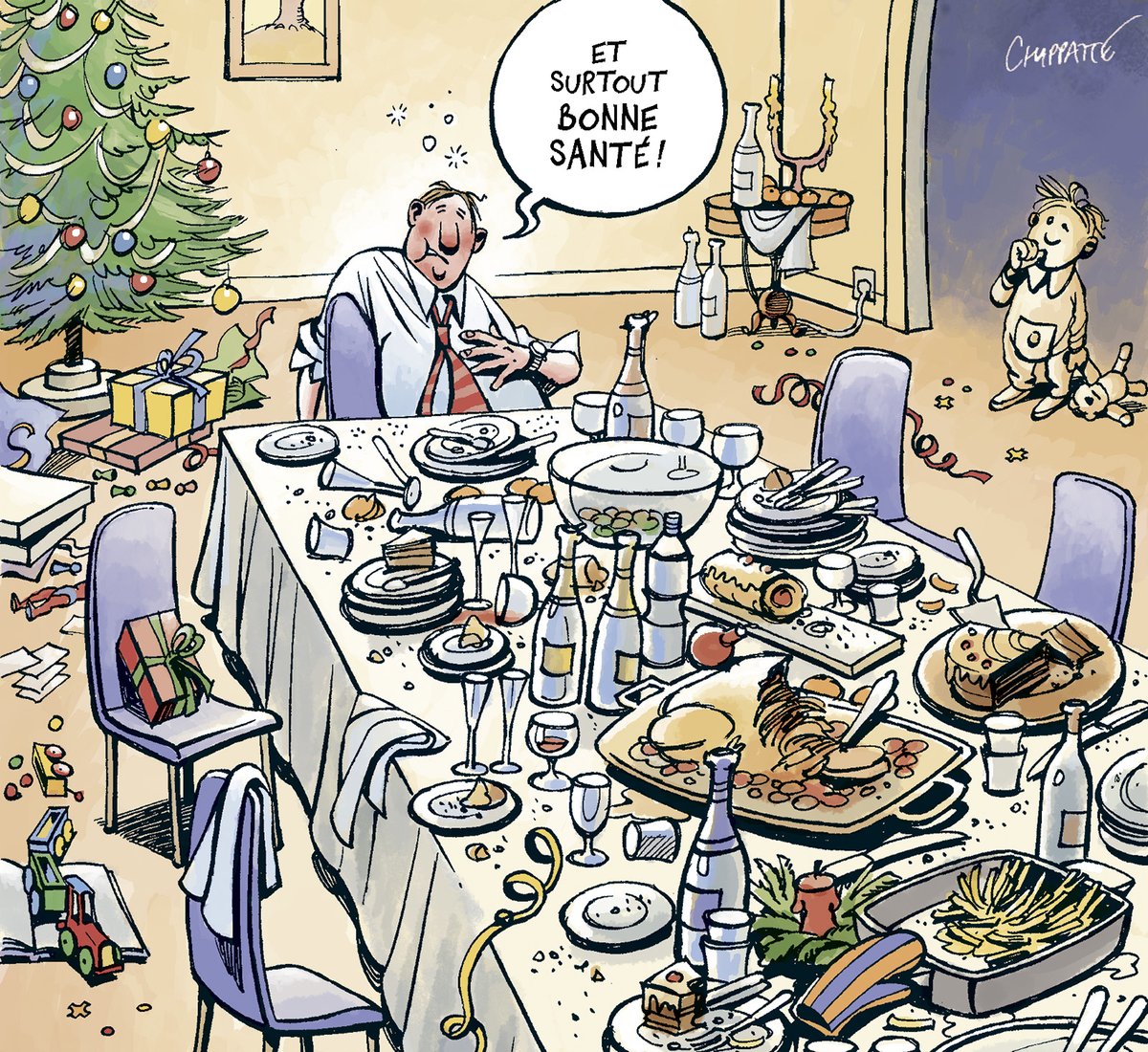 chappatte's tweet photo. Bonne année!... 👉https://t.co/j5k5wYskbO 👉  https://t.co/pEicm1xWQ1 https://t.co/gmSu5dvpE6