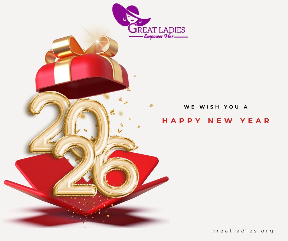 A new year brings renewed hope, purpose, and commitment to empowering women and girls. Thank you for standing with us as we continue creating impact together.

#HappyNewYear2026