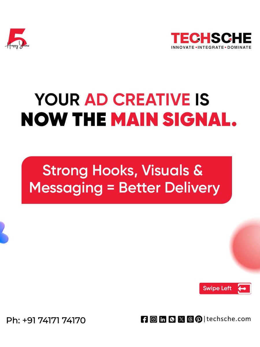 techsche's tweet photo. In today’s competitive digital world, visibility alone isn’t enough — results matter.

Partner with Techsche and turn clicks into conversions.
.
.
.
#Techsche #DigitalMarketingAgency #MetaAds #GoogleAds
Digital Marketing | Digital Marketing Agency | Meta Ads | Google Ads | https://t.co/grwiv7riSk