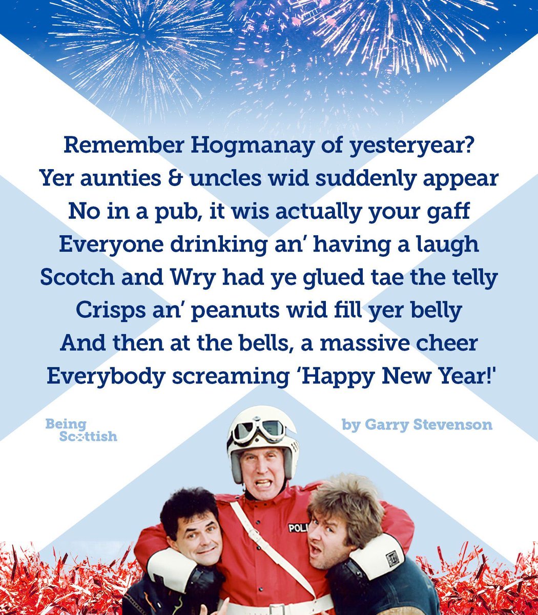 Happy Hogmanay 🏴󠁧󠁢󠁳󠁣󠁴󠁿🥳 Have a great night!