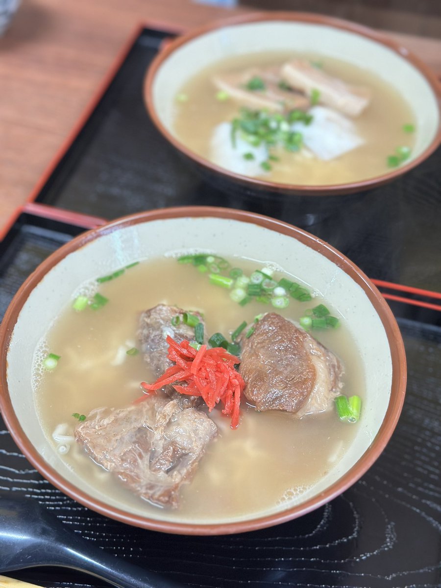 年越し頂いて来ました🍜