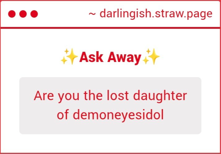 Darlingishhh's tweet photo. Lmfao maybe! Who knows maybe I'M the father and Demoneyesidol is my child who I randomly abandoned. You never know....... https://t.co/gBkUzbqEb9