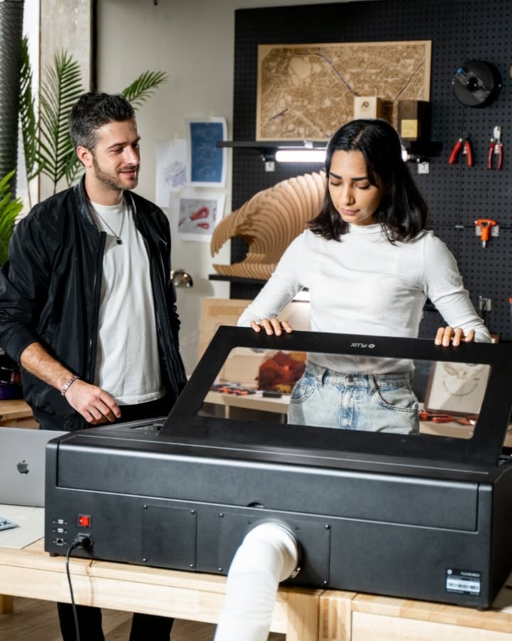 Thinklaser's tweet image. Along with our Lightblade range we also sell Flux lasers. These are a great alternative if space and budget are more of a concern. See the full range on our website thinklaser.com/flux/ 

#FluxLaser #LaserMachine #Laser #ThinkLaser