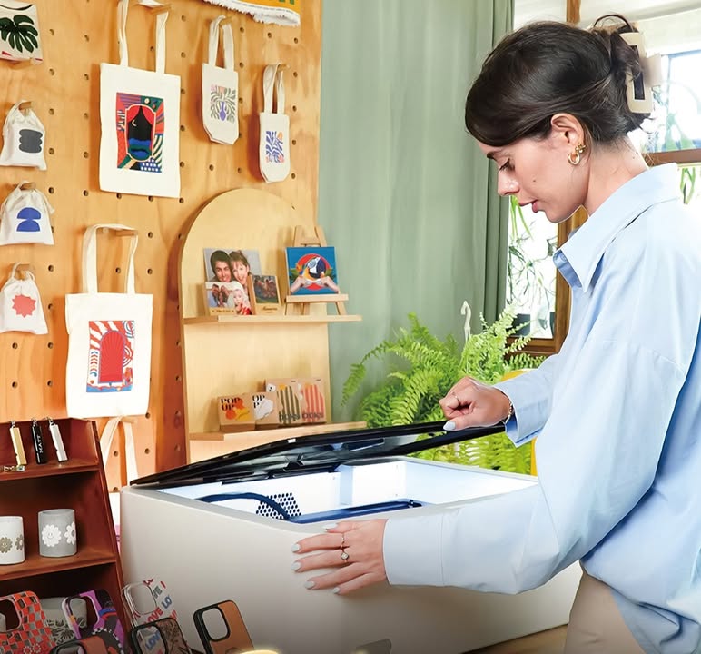 Thinklaser's tweet image. Along with our Lightblade range we also sell Flux lasers. These are a great alternative if space and budget are more of a concern. See the full range on our website thinklaser.com/flux/ 

#FluxLaser #LaserMachine #Laser #ThinkLaser