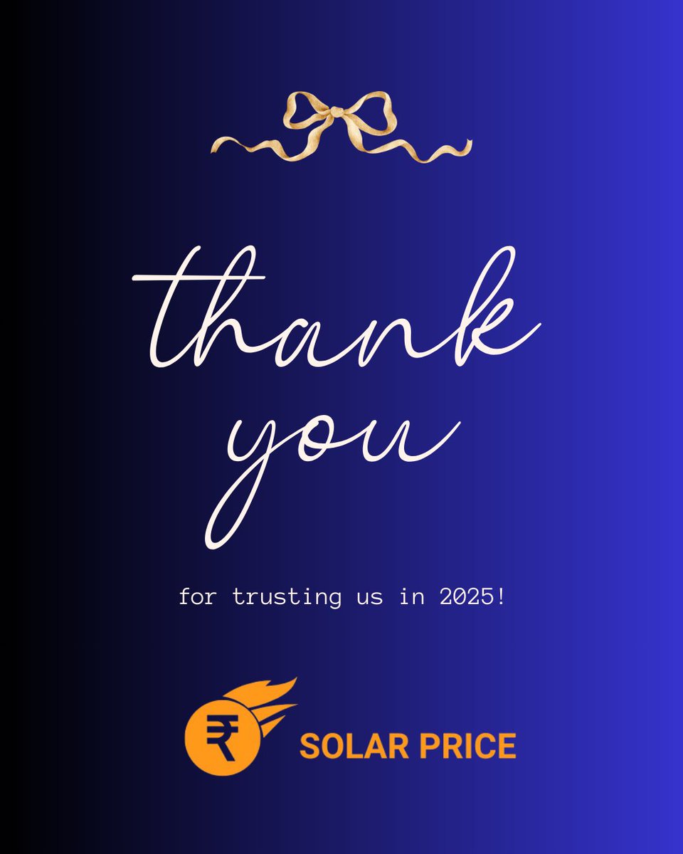 SolarPriceIndia's tweet image. Thank you to our clients, partners, and team for believing in our vision of making solar energy transparent, accessible, and impactful. Together, we’re powering a more sustainable future. 💚⚡

#SolarPrice #TBEA #VSUN