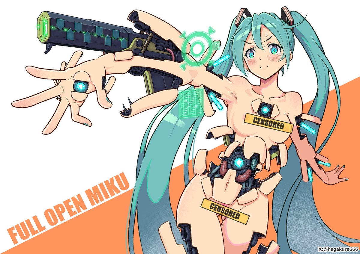 hagakure666's tweet photo. 色数減らしてスッキリさせたメカバレは描いてて楽しかった。来年も楽しくやっていこうと思います
#今年一番伸びた絵を貼る https://t.co/PKEOTjDgrd