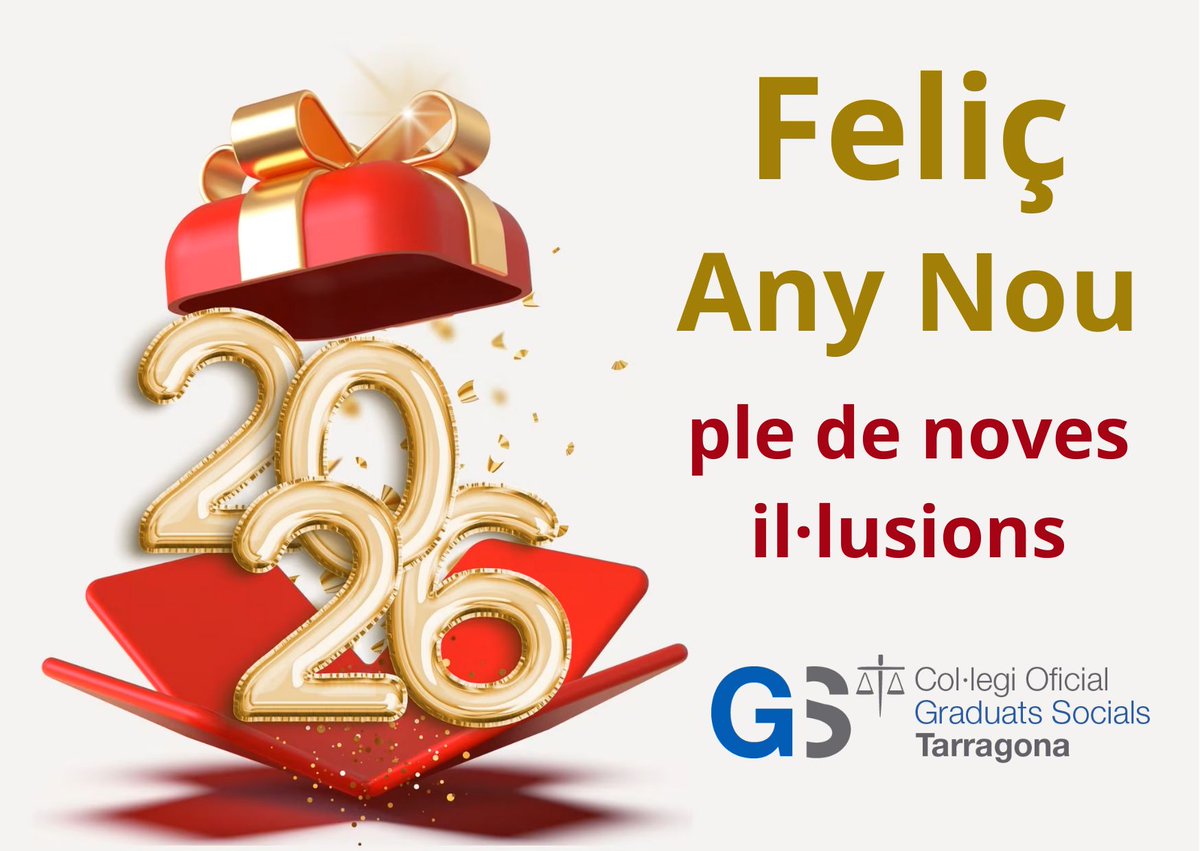 GraduatsS's tweet image. Feliç 2026 !!!