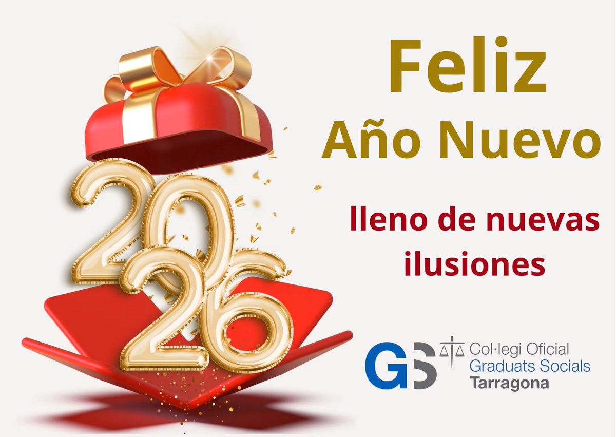 GraduatsS's tweet image. ¡¡¡ Feliz 2026 !!!