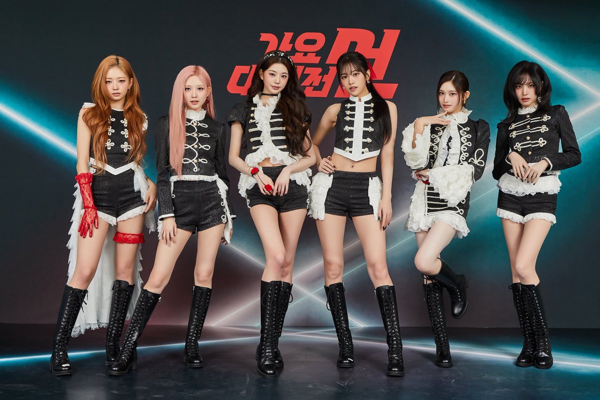 Chee_seo's tweet image. 2025 가요대제전 포토월 #아이브