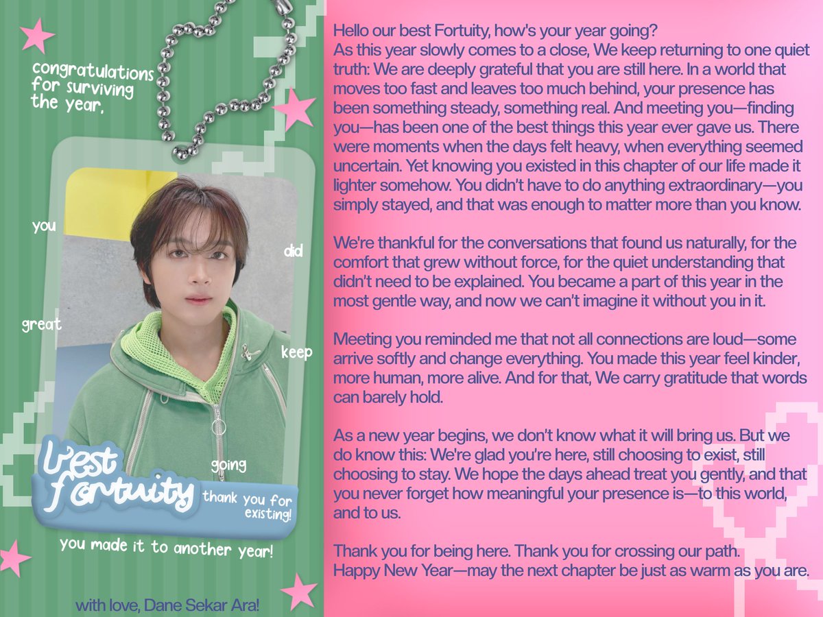 Selalu lucu, selalu gemes! Happy New Year, Biblums. May 2026 be gentler to you.