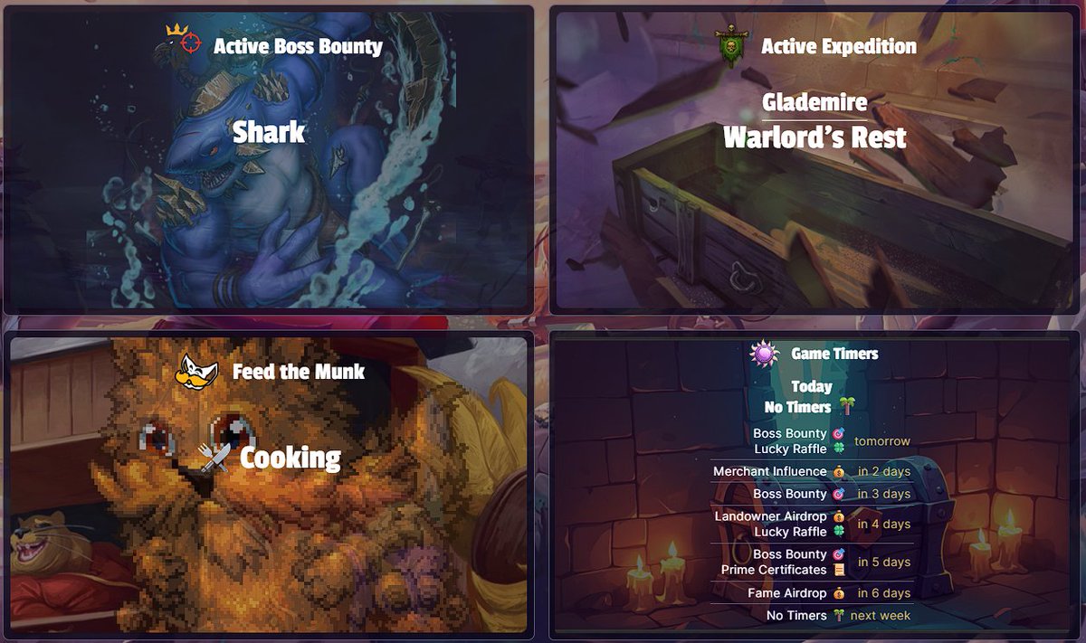 TheRealUrdhi's tweet image. Daily @RavenQuestGame timers for 2025-12-31.

Proudly presented by ravenguardian.com