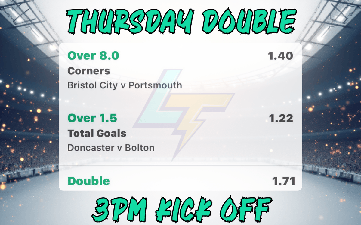 LightningTipss's tweet image. 🎆 𝐍𝐄𝐖 𝐘𝐄𝐀𝐑. 𝐍𝐄𝐖 𝐁𝐄𝐓𝐒. 🎆

🔥 𝐅𝐢𝐫𝐬𝐭 𝐛𝐞𝐭 𝐨𝐟 𝟐𝟎𝟐𝟔 𝐣𝐮𝐬𝐭 𝐝𝐫𝐨𝐩𝐩𝐞𝐝
𝐋𝐞𝐭’𝐬 𝐦𝐚𝐤𝐞 𝐢𝐭 𝐚 𝐰𝐢𝐧𝐧𝐢𝐧𝐠 𝐲𝐞𝐚𝐫 𝐟𝐫𝐨𝐦 𝐝𝐚𝐲 𝐨𝐧𝐞 🏆

❤️ 𝐋𝐢𝐤𝐞 &amp;amp; 🔄 𝐑𝐞𝐩𝐨𝐬𝐭 𝐢𝐟 𝐲𝐨𝐮’𝐫𝐞 𝐢𝐧

👇👇 𝗕𝗘𝗧𝗦𝗟𝗜𝗣 𝗕𝗘𝗟𝗢𝗪 👇👇