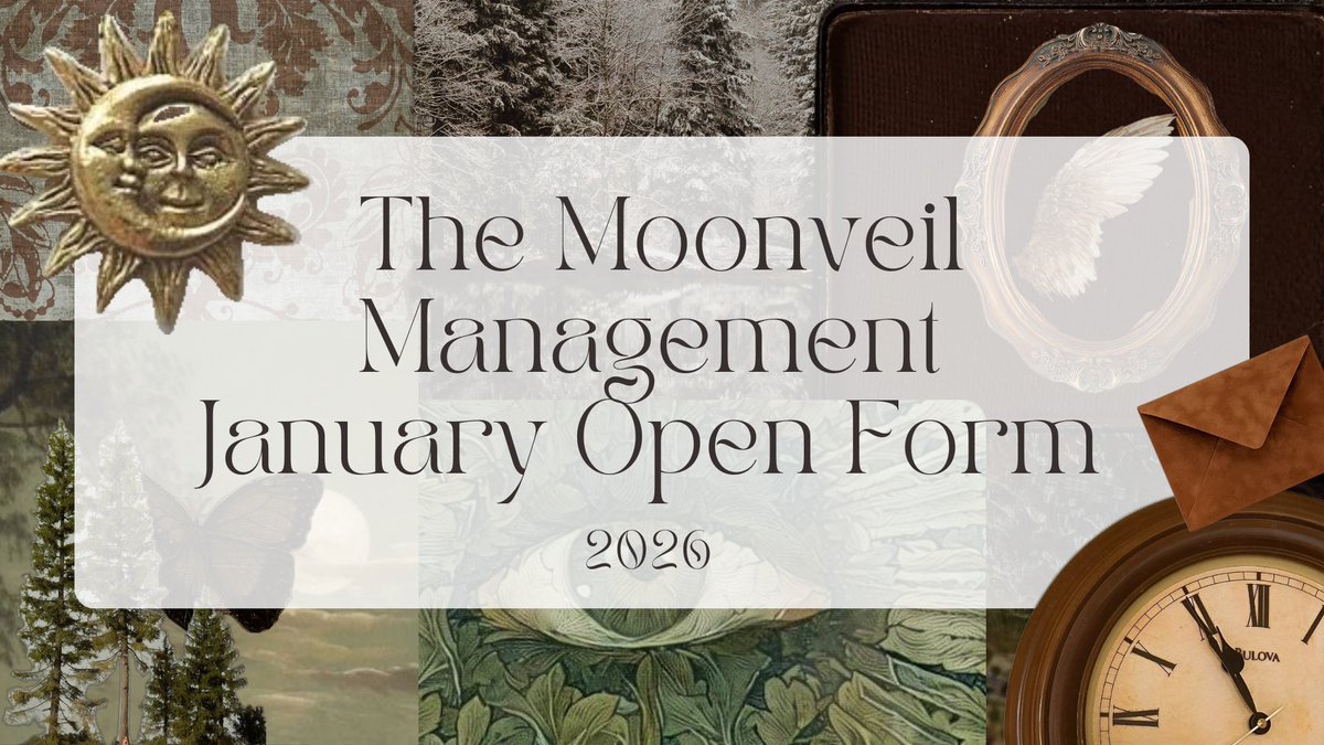 HouseOfMoonveil's tweet image. January is here... soft, strange, and promising good luck ahead. The Moonveil Management welcomes 2026 with open form start from tonight!

—