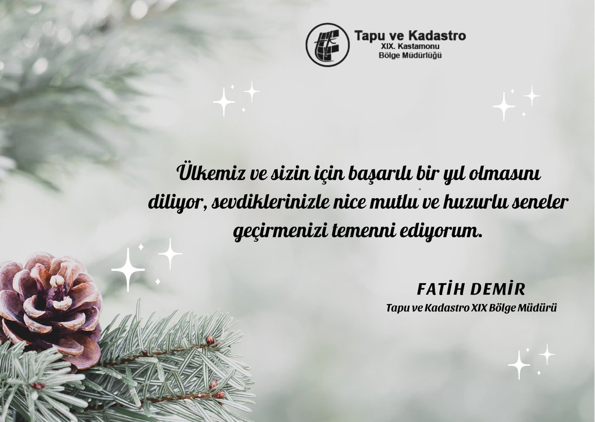 Kastamonu Tapu ve Kadastro 19. Bölge Müdürlüğü (@kastamonutkbm) on Twitter photo 