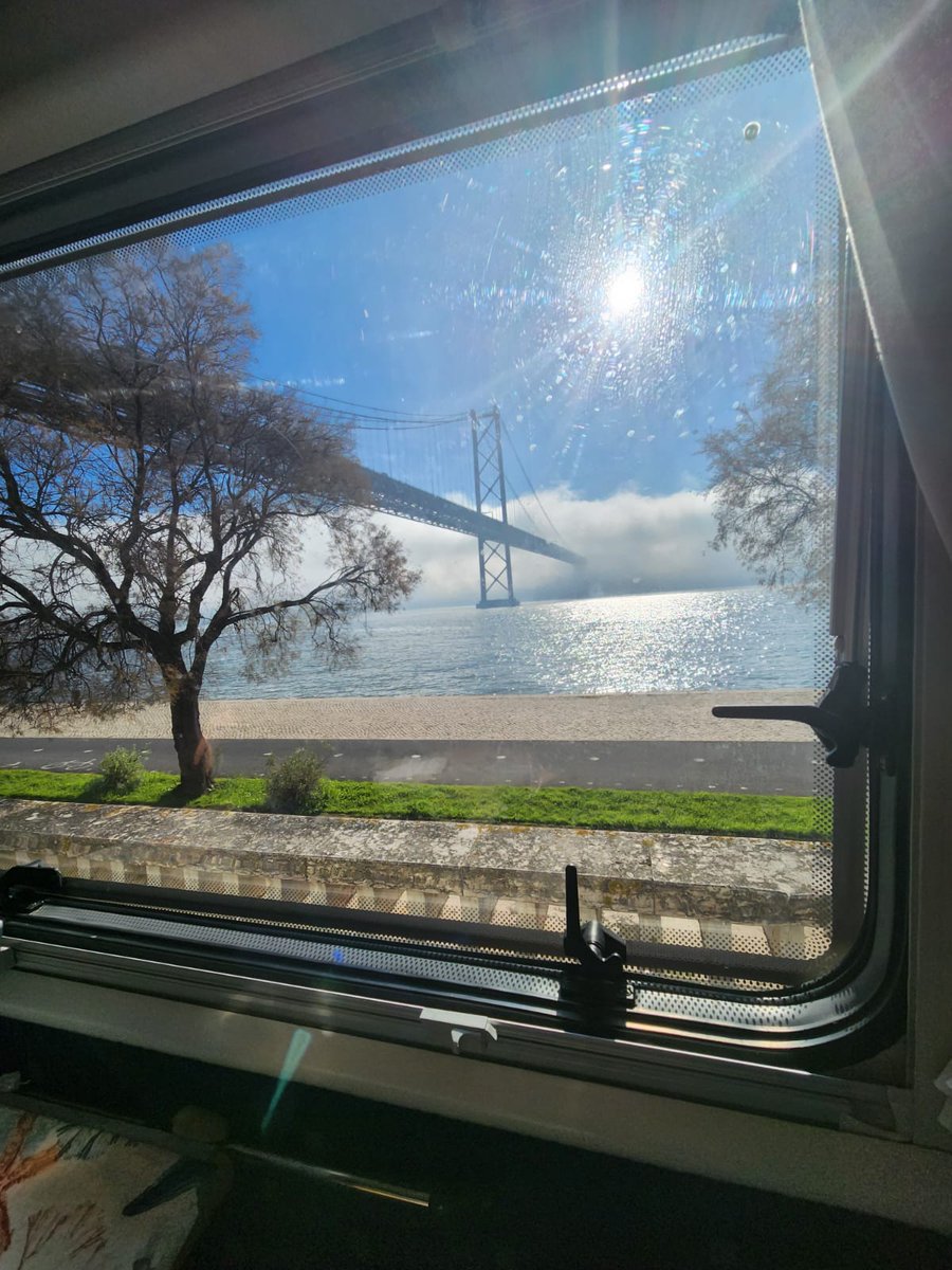 We just arrived to the destination: Lisbon 🇵🇹

but the good thing of travelling in an RV is exactly as the essay:

"It's all about the journey and not the destination"

I almost never been so mindfulness as when I travelled this way!

Now time to explore the city 😀