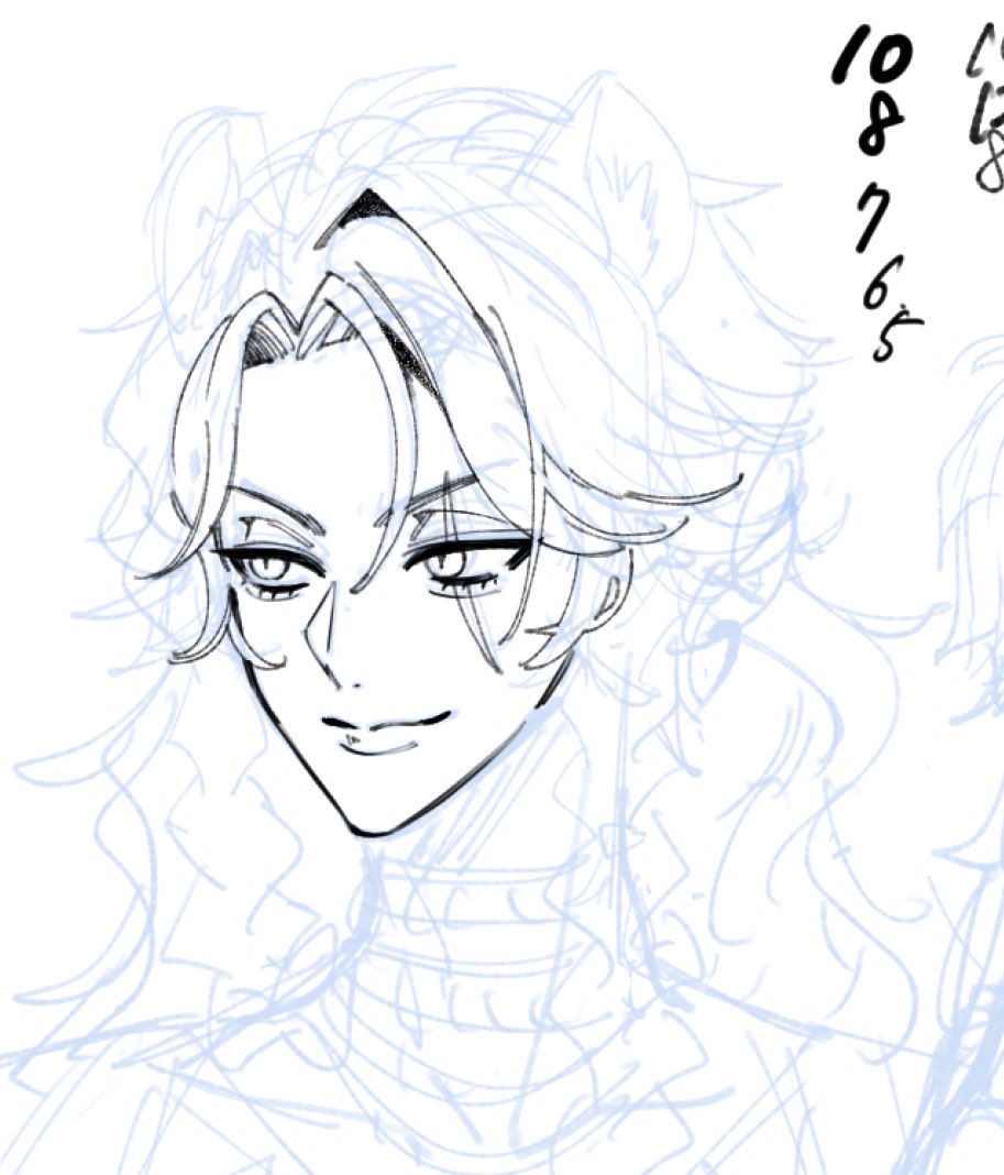 甥っ子にずーっと横でコメントされながら絵描いてる