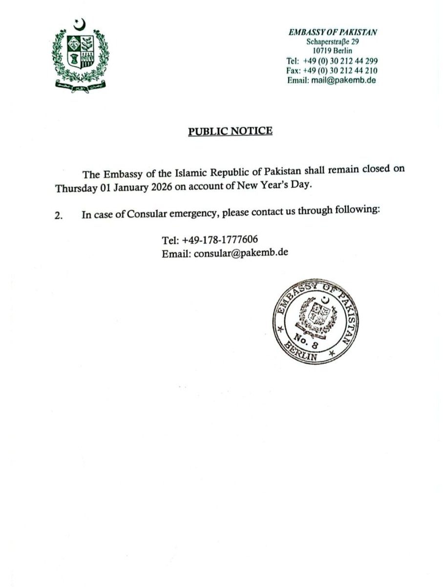 Pakistan Embassy Germany (@pakingermany_) on Twitter photo 