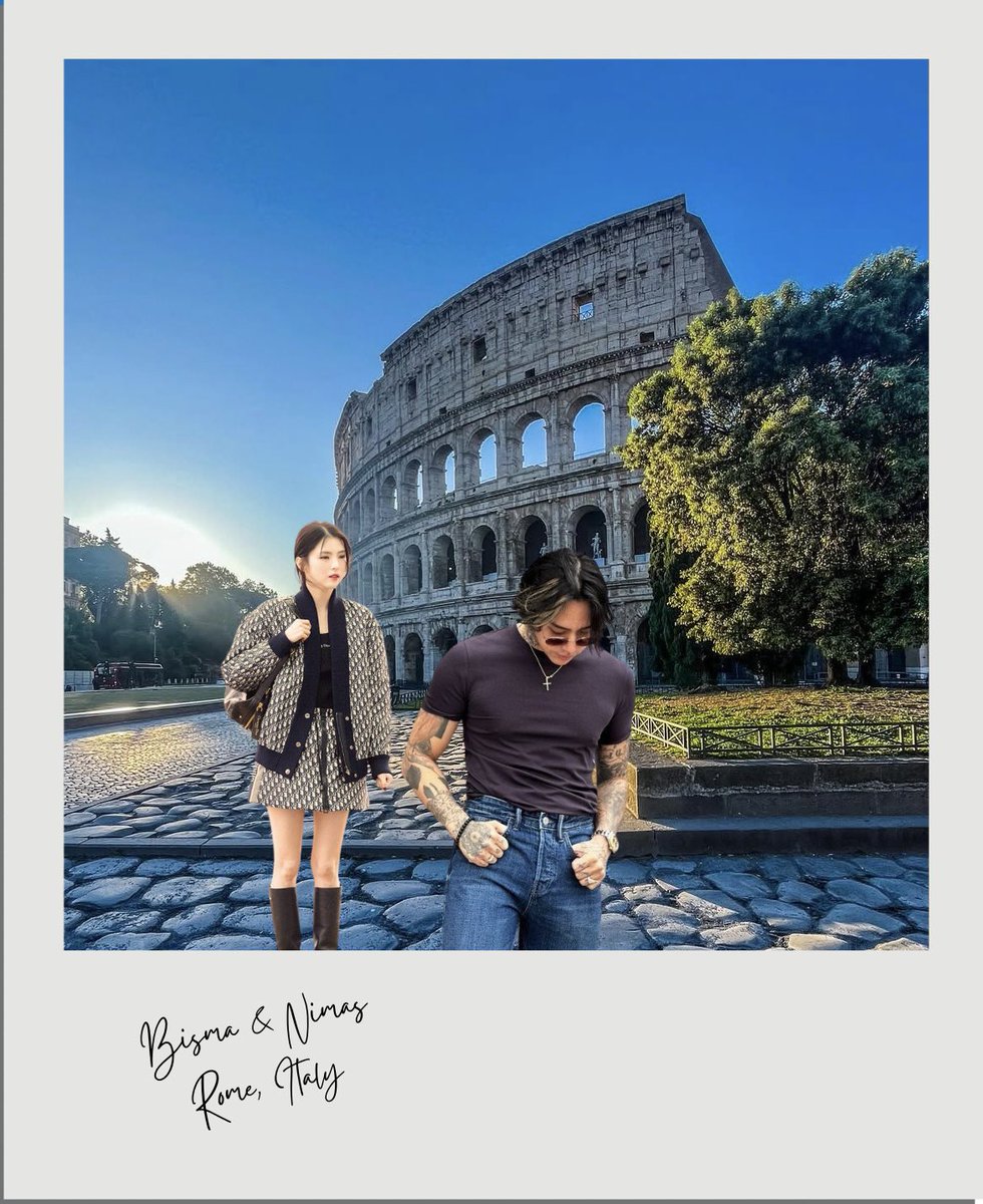 ㅤ

📍 𝗣𝗶𝗮𝘇𝘇𝗮 𝗱𝗲𝗹 𝗖𝗼𝗹𝗼𝘀𝘀𝗲𝗼
      December 31, 2025, 14.15 CET

after 35 years alive and I'm just now going on a trip with my little sis. She chose Rome — bet, I'm locked in. They say, the pose is like introvert sibling. no one look at the camera. 

ㅤ